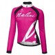 PROFESJONALNA DAMSKA JESIENNO WIOSENNA BLUZA ROWEROWA NALINI 2013 DARK PINK