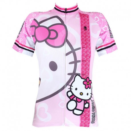 PROFESJONALNA DAMSKA KOSZULKA ROWEROWA HELLO KITTY MODEL 2013