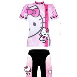PROFESJONALNY DAMSKI KOMPLET ROWEROWY HELLO KITTY MODEL 2013