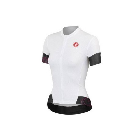 PROFESJONALNA DAMSKA KOSZULKA ROWEROWY CASTELLI 2014 WHITE