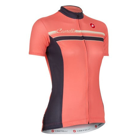 PROFESJONALNA DAMSKA KOSZULKA ROWEROWY CASTELLI 2014 ORANGE