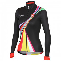 PROFESJONALNA DAMSKA BLUZA  ROWEROWY CASTELLI 2014 BLACK