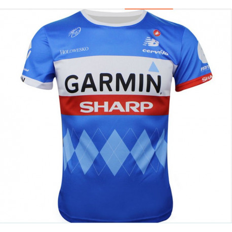 PROFESJONALNY T-SHIRT ROWEROWY GARMIN MODEL 2014