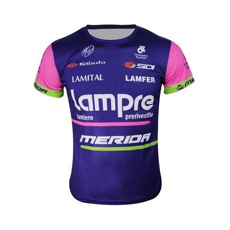 PROFESJONALNY T-SHIRT ROWEROWY LAMPRE MODEL 2014