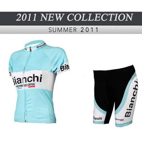  KOMPLET ROWEROWY DAMSKI BIANCHI MODEL 2010/2011