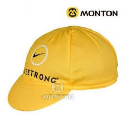 PROFESJONALNA CZAPKA ROWEROWA LIVESTRONG MODEL 2011 ŻÓŁTA