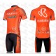 PROFESJONALNY LETNI KOMPLET ROWEROWY EUSKALTEL MODEL 2012 