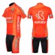 PROFESJONALNY LETNI KOMPLET ROWEROWY EUSKALTEL MODEL 2012/2013