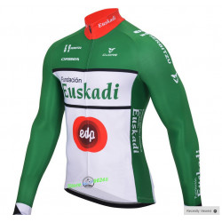 PROFESJONALNA BLUZA ROWEROWA EUSKALTEL MODEL 2015 EUSKADI