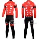 PROFESJONALNY DŁUGI KOMPLET CASTELLI MODEL 2010 RED