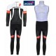 DŁUGI KOMPLET CASTELLI MODEL 2013 WHITE-BLACK