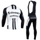 PROFESJONALNY DŁUGI KOMPLET ROWEROWY GIANT 2014 WHITE-BLACK