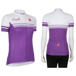 DAMSKI LETNI KOMPLET ROWEROWY CASTELLI 2014 PURPLE