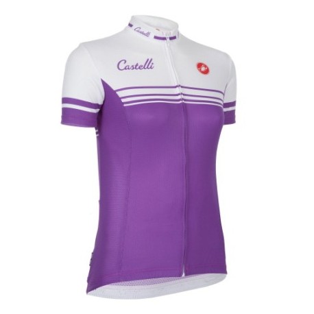  DAMSKA KOSZULKA ROWEROWY CASTELLI 2014 PURPLE