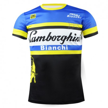 T-SHIRT ROWEROWY LAMBORGINI BIANCHI MODEL 2015