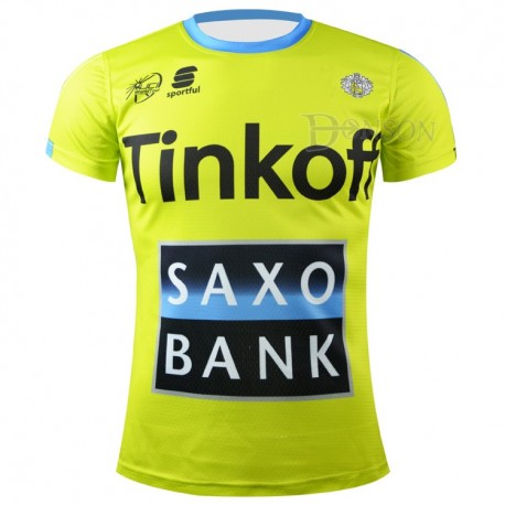 T-SHIRT ROWEROWY SAXO BANK MODEL 2015