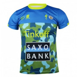 T-SHIRT ROWEROWY SAXO BANK MODEL 2015 ARMY