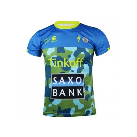 T-SHIRT ROWEROWY SAXO BANK MODEL 2015 ARMY