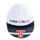 CZAPKA ROWEROWA CASTELLI MODEL 2012 WHITE-RED
