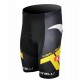 SPODENKI ROWEROWE CASTELLI MODEL 2012 BLACK-YELLOW