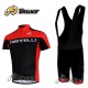 PROFESJONALNY LETNI KOMPLET CASTELLI 2011 BLACK-RED