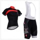 PROFESJONALNY LETNI KOMPLET CASTELLI 2011 BLACK-RED Z SZELKAMI