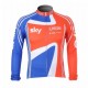BLUZA ROWEROWA SKY 2012 RED-BLUE