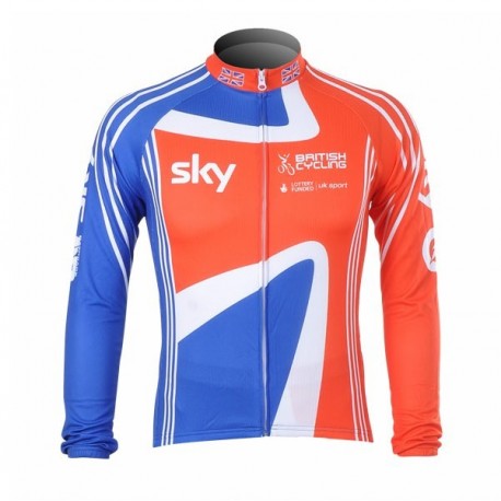 BLUZA ROWEROWA SKY 2012 RED-BLUE