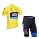 PROFESJONALNY LETNI KOMPLET ROWEROWY SKY MODEL 2013 YELLOW