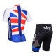 PROFESJONALNY LETNI KOMPLET ROWEROWY SKY MODEL 2013 WHITE-BLUE-RED