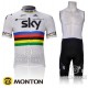 PROFESJONALNY LETNI KOMPLET ROWEROWY SKY MODEL 2012/2013 WHITE