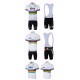 PROFESJONALNY LETNI KOMPLET ROWEROWY SKY MODEL 2012/2013 WHITE