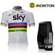 PROFESJONALNY LETNI KOMPLET ROWEROWY SKY MODEL 2012/2013 WHITE