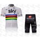 PROFESJONALNY LETNI KOMPLET ROWEROWY SKY MODEL 2012/2013 WHITE