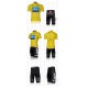 PROFESJONALNY LETNI KOMPLET ROWEROWY SKY MODEL 2012 YELLOW