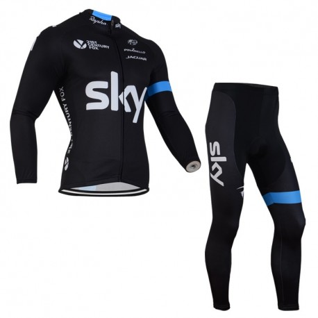 PROFESJONALNY JESIENNO-WIOSENNY KOMPLET ROWEROWY SKY 2012 BLACK Z SZELKAMI