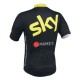 PROFESJONALNA KOSZULKA ROWEROWA SKY MODEL 2013 BLACK-YELLOW