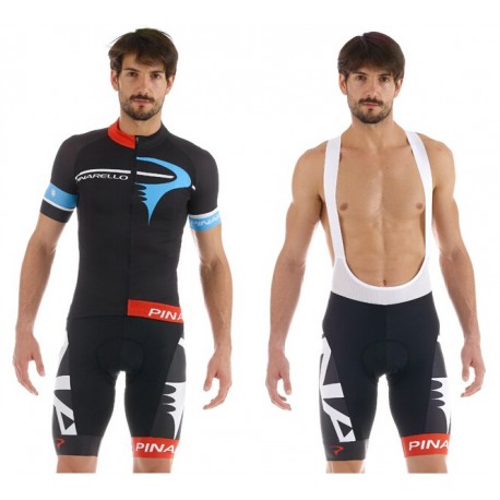PINARELLO LETNI KOMPLET ROWEROWY MODEL 2016 BLACK-BLUE