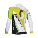 PROFESJONALNA BLUZA ROWEROWA SCOTT MODEL 2013 WHITE-YELLOW