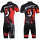 PROFESJONALNY LETNI KOMPLET ROWEROWY SCOTT RC 2011 BLACK-RED