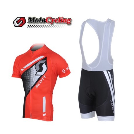 SCOTT LETNI KOMPLET ROWEROWY 2012/2013 RED