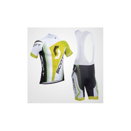 SCOTT LETNI KOMPLET ROWEROWY 2014 WHITE-YELLOW