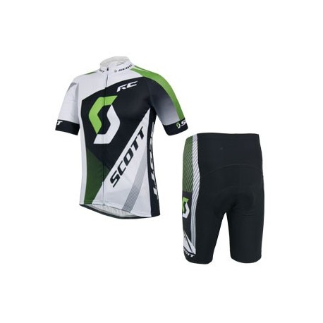 SCOTT RC LETNI KOMPLET ROWEROWY 2014 WHITE-GREEN