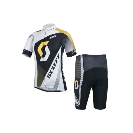 SCOTT RC LETNI KOMPLET ROWEROWY 2014 WHITE-YELLOW