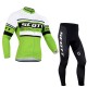PROFESJONALNY DŁUGI KOMPLET ROWEROWY SCOTT 2014 GREEN
