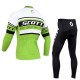 PROFESJONALNY DŁUGI KOMPLET ROWEROWY SCOTT 2014 GREEN