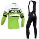 PROFESJONALNY DŁUGI KOMPLET ROWEROWY SCOTT 2014 GREEN
