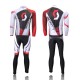 SCOTT DŁUGI KOMPLET ROWEROWY 2014 WHITE-RED