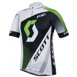 SCOTT RC KOSZULKA ROWEROWA MODEL 2013/2014 WHITE-GREEN
