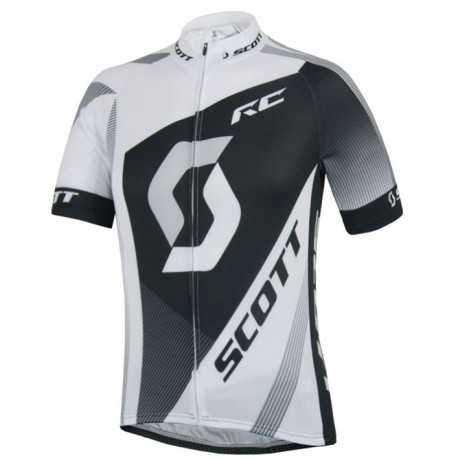 SCOTT RC KOSZULKA ROWEROWA MODEL 2013/2014 WHITE-SILVER